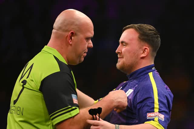 Luke Littler and Michael van Gerwen will head to Newcastle very soon.