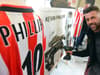 Sunderland AFC legend Kevin Phillips is immortalised in screw art