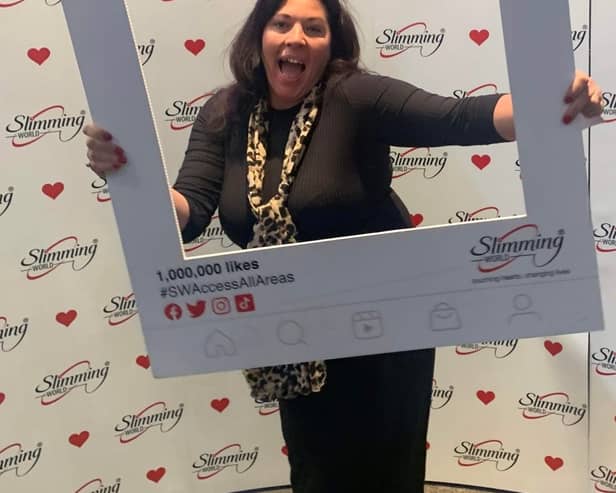 Slimming coach Terrie Edmunds lost over eight stone after joining Slimming World.