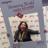 Slimming coach Terrie Edmunds lost over eight stone after joining Slimming World.