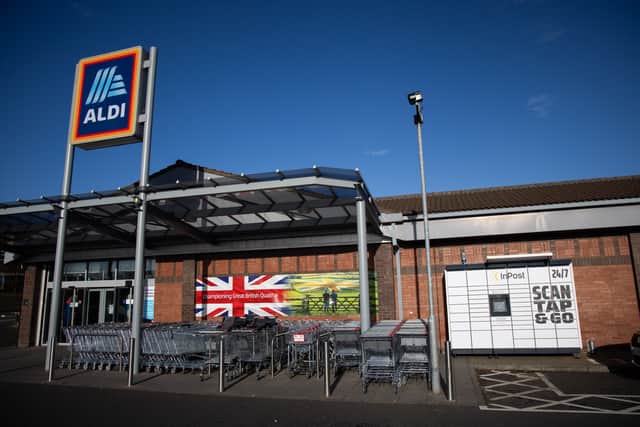 Aldi is trialling the use of parcel lockers outside one of its Sunderland stores.