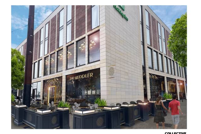 An artist's impression of how The Muddler will look in Keel Square