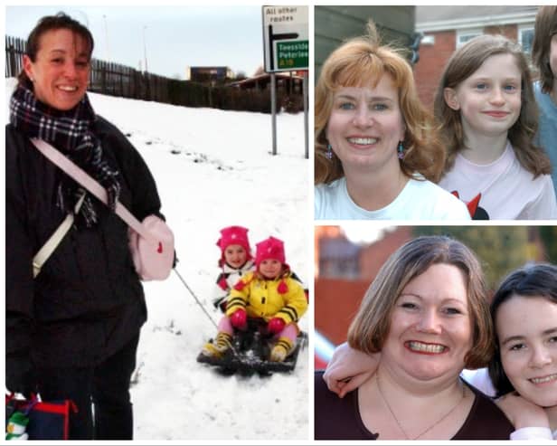 A selection of mums from the Echo archives.