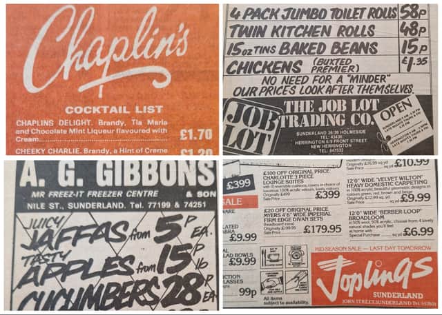 It's a deal, 1984 style. Nine great offers from Sunderland 40 years ago.