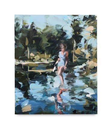 Laura Lancaster's 'Shaking Through' is among the paintings in her exhibition.