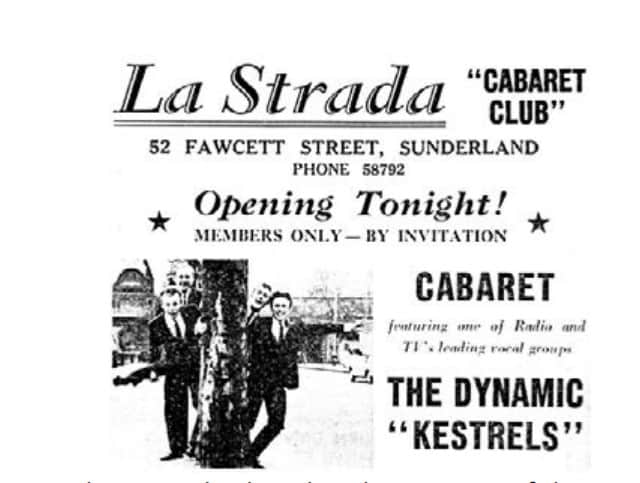 Memories of opening night at La Strada in 1964.