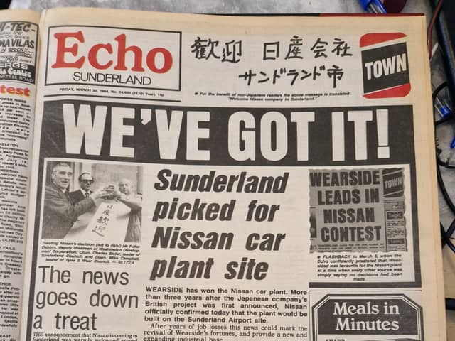 Huge news for Sunderland in March 1984.
