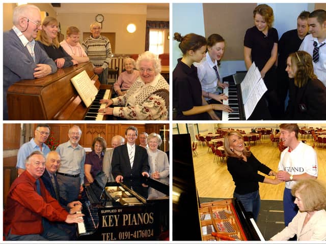 9 piano themed photos to bring back musical memories from Sunderland and East Durham.