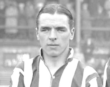 Raich Carter who scored an 89th minute winner for Sunderland in the 1936 Charity Shield.