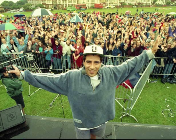 Gary Davies pulling in the crowds in 1993.