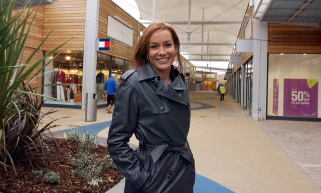 Tara Palmer-Tomkinson performed the official opening of Dalton Park in 2003.