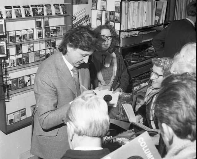 Ken Dodd on one of his visits to Wearside, this time Durham in 1972.
