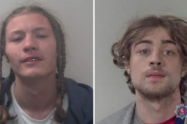 Jack Grindley and Leon Melson. Grindley, of Bowens Field, pleaded guilty to burglary and affray and was sentenced to a year and ten months’ imprisonment at Canterbury Crown Court on March 20 2024. Melson, of Tennyson Road, who also pleaded guilty to burglary and affray, received the same sentence.
