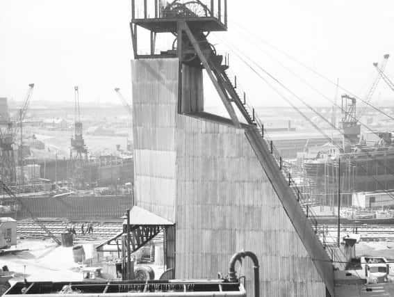 Wearmouth pit pictured in August 1959.
