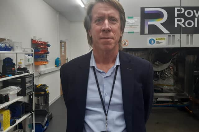 Power Roll's Chief Commercial Officer, Don Scott.