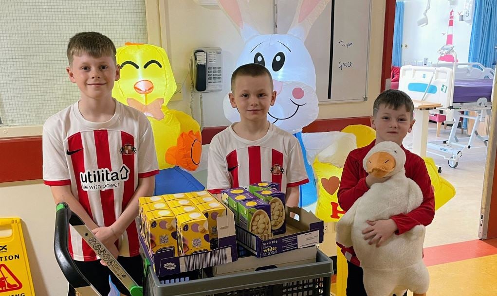 Young footballer does a cracking job to help others at Easter