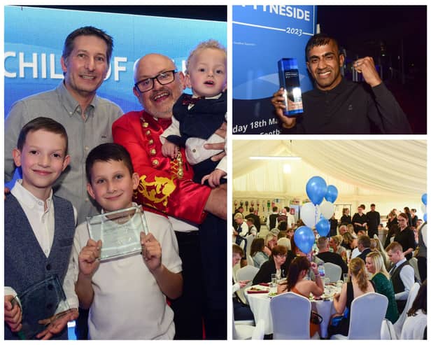 Some of last year's winners at the Best of South Tyneside Awards.