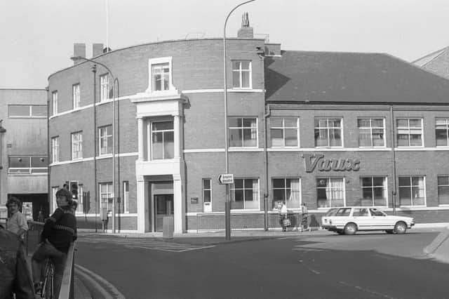 The Vaux building in Sunderland, pictured in the 1980s.