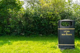Picture issued by Sunderland City Council as dog fouling campaign begins.