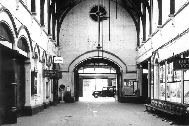 The north end of the station. Photo: Sunderland Antiquarian Society.