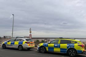 Police activity at Roker Beach on Thursday, April 11, 2024. Submitted picture.