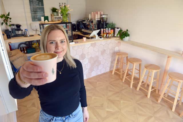 Owner Lisa Dornan has long dreamed of opening her own coffee shop