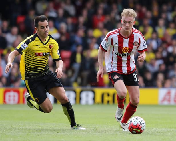 Rees Greenwood in action against Watford back in 2016.