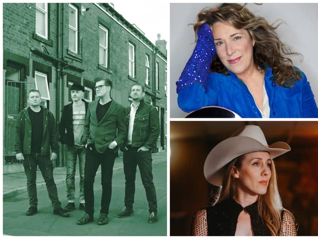 Clockwise from left: The Smyths, country stars Beth Nielsen Chapman and Brennen Leigh.