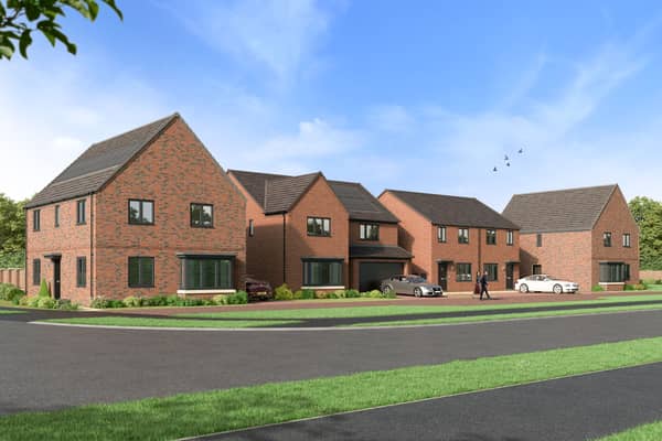 How some of the homes in Seaham Garden Village will look