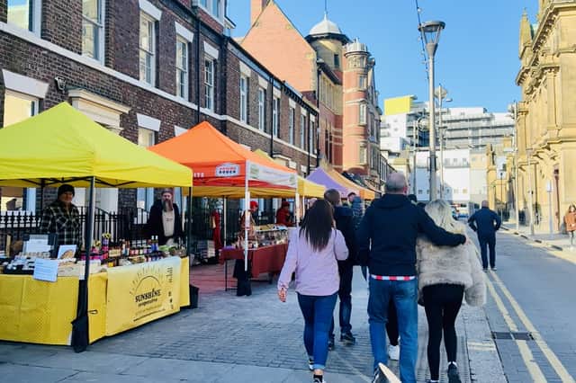 The Sunniside market is back on Saturday, April 27