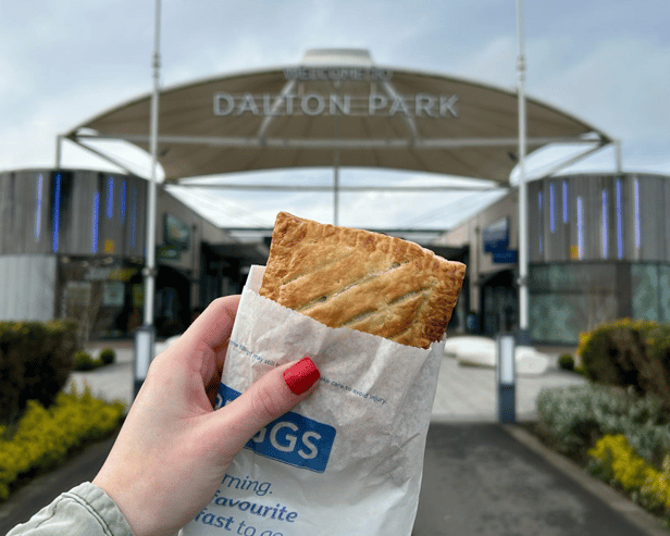 Submitted picture as Greggs prepares to open at Dalton Park.