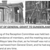 Sunderland's preparations for the visit of famous US hero Ulysses S Grant.