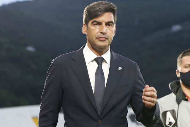 Lyon head coach Paulo Fonseca