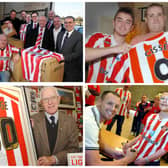 A fitting photo spread for Football Shirt Friday - but it's up to you to spot a familiar face.