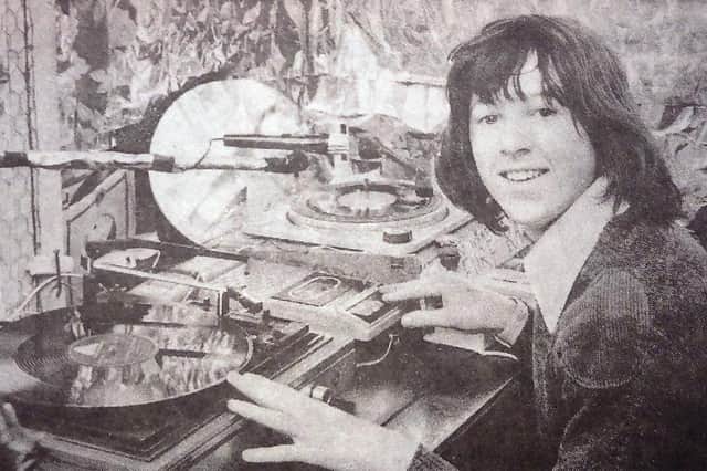DJ Alan Scollan was a real hit with his amateur radio broadcasts in Ryhope in 1979.