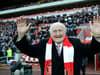 Watch as Sunderland fans unveil Charlie Hurley banner during emotional day of tributes to The King
