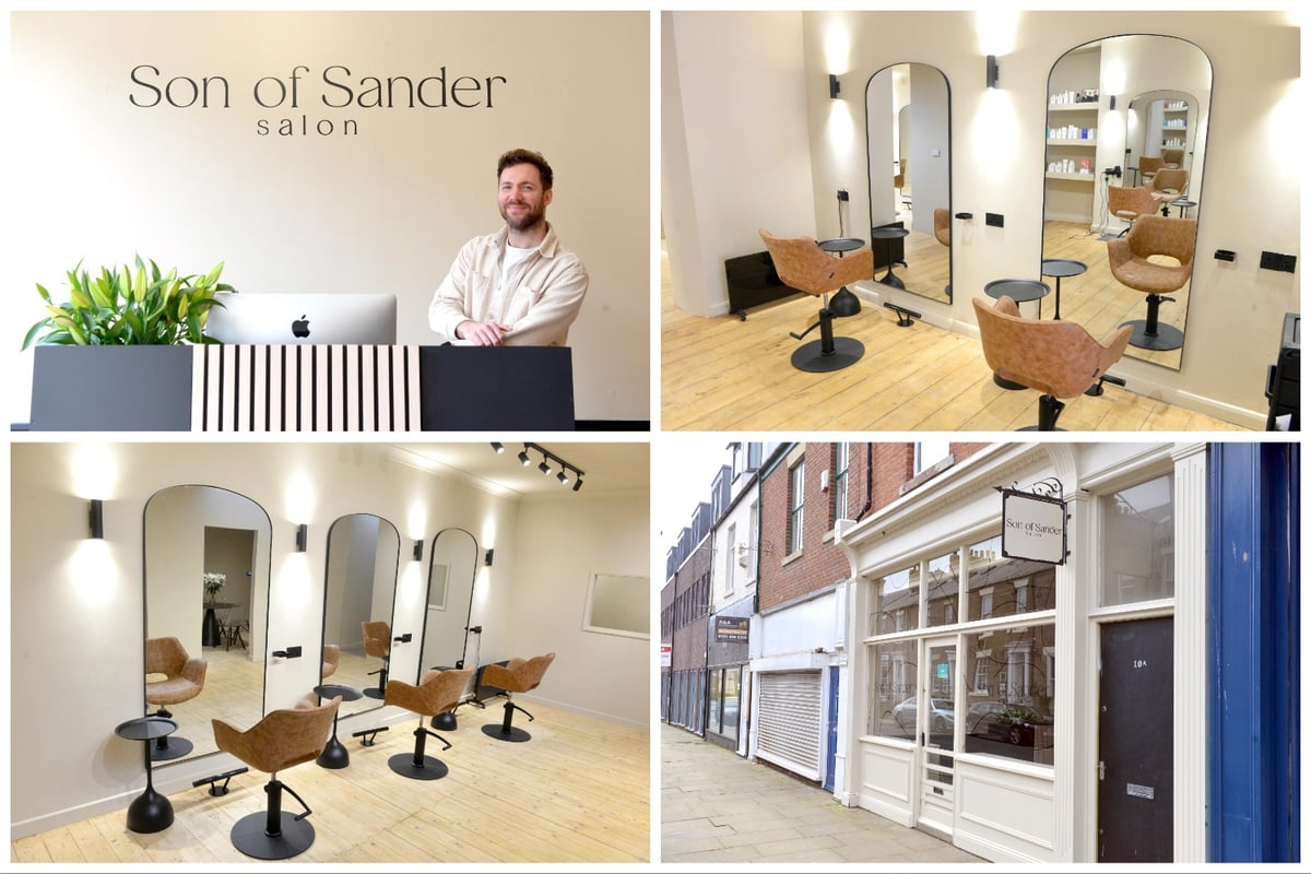 Inside Sunderland's stylish new Son of Sander salon
