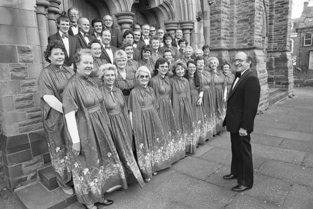 The Sunderland Singers pictured in May 1986.