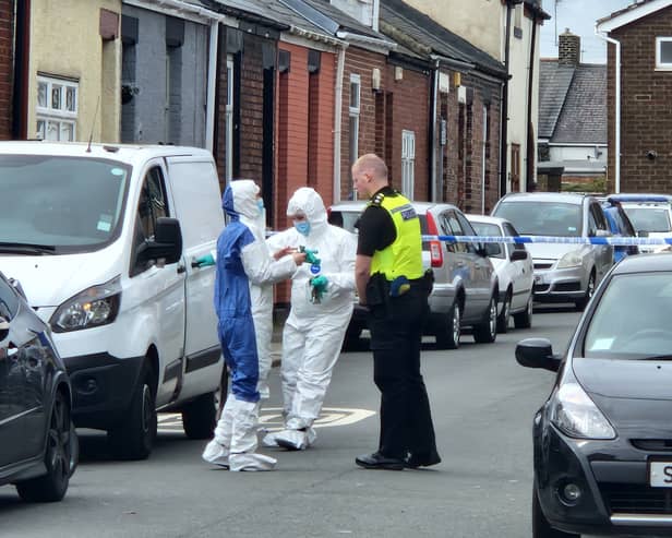 The incident in Lily Street has now led to a murder investigation.