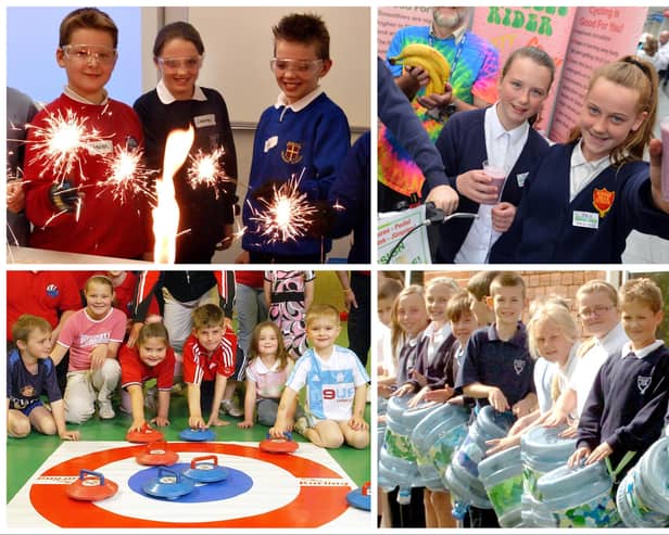 On the timetable today are memories of smoothies, sparklers, water drums and curling.
