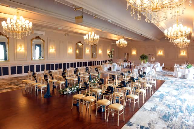 The ballroom renovations is phase one of wider improvements at the seafront hotel