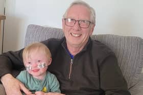 Derek Haynes is raising funds for Down's Syndrome North East after the fantastic support the charity gave to his grandson Marco.