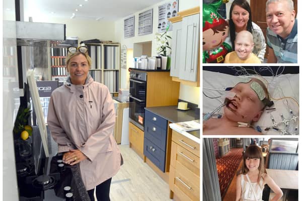 Kitchen Magic SR4 has stepped in to help Sunderland girl Jessica Hunter who faces daily struggles in her fightback from cancer.