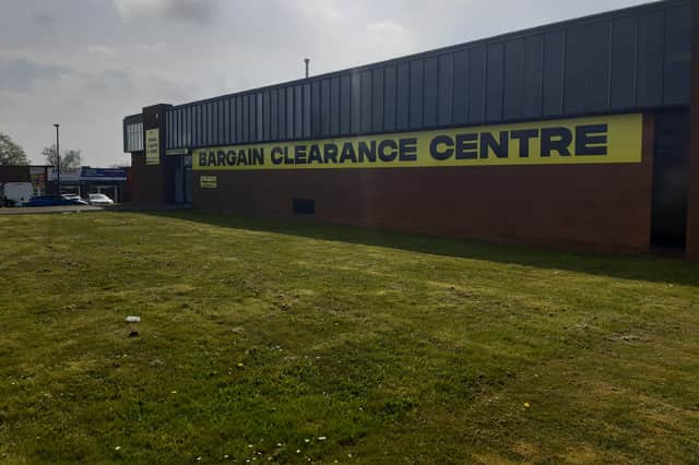 The new Bargain Clearance Centre in Washington.
