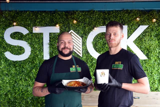 Davey’s Mexicano head chef Fabio Sousa and Davey’s UK executive head chef Adam Brown.