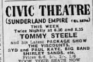 The bill for the 1961 show.