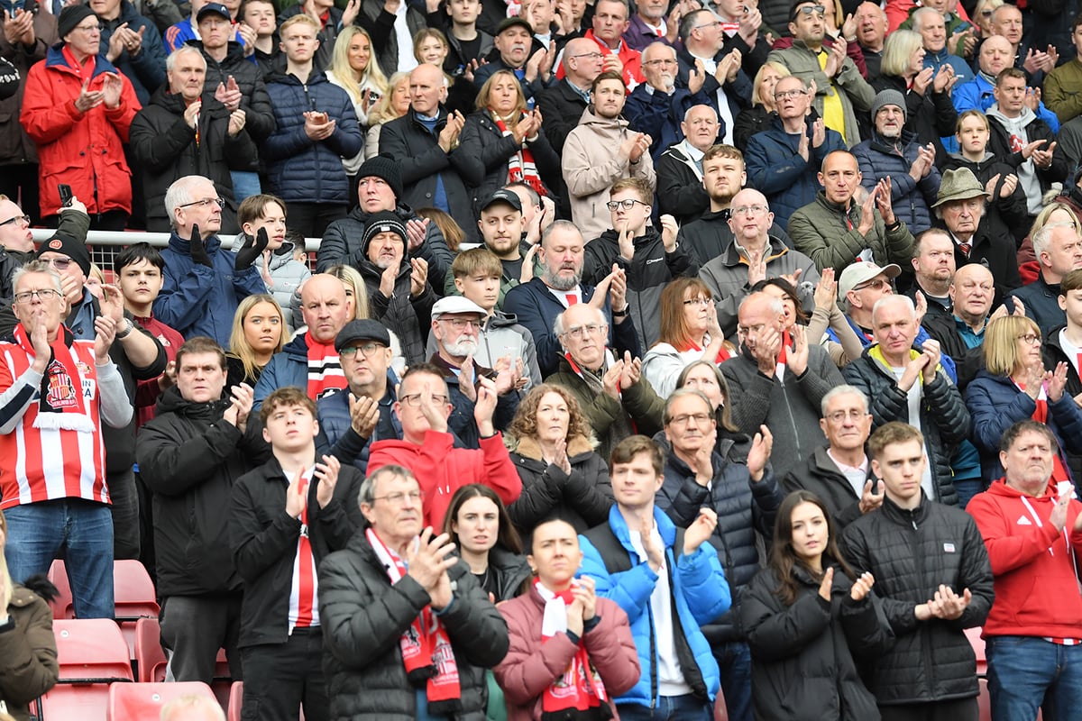 Sunderland's stunning average attendance confirmed as league season high crowd sees Sheff Wed defeat