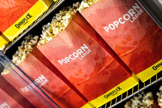 There’ll be free popcorn on opening day, subject to Ts & Cs
