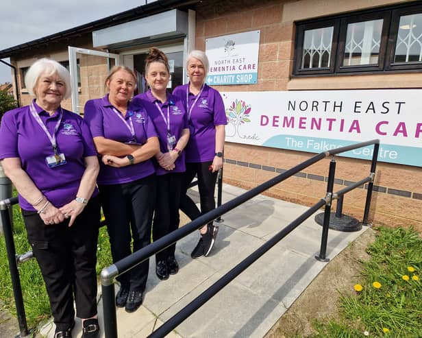 Staff at the excellent North East Dementia Care in Pennywell.