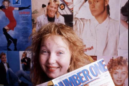 Sally McQuillan who won a date with Jason Donovan in 1989.
